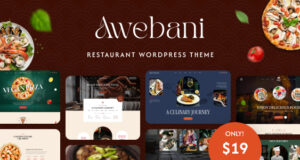 Awebani - Restaurant WordPress Vorlage