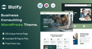 Bizify – Business Consulting WordPress -Thema