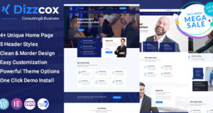 Dizzcox – Beratungsgeschäft WordPress -Thema