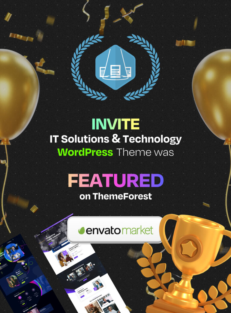 Einladung – IT Solutions & Technology WordPress Template