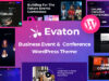 Evaton - Event Conference & Meetup WordPress Thema