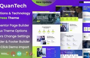 IT Solutions & Technology WordPress Template