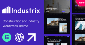Industrix – Bau- und Industrie -WordPress -Thema