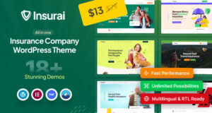 Insurai – Versicherungsgesellschaft WordPress -Thema