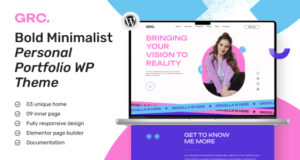 Linkgrace – Kreatives Portfolio WordPress -Thema