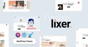 Lixer – Kreatives Portfolio WordPress -Thema
