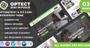 Optekt – optometrist & Augenpflege WordPress -Thema