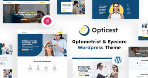 Opticest | Optiker & Eyecare WordPress Layout