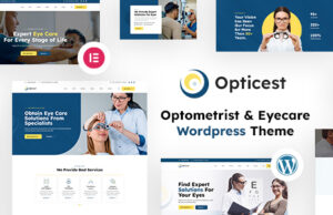 Opticest | Optiker & Eyecare WordPress Layout
