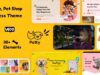 Petty - Tierpflege- und Tiergeschäft Woocommerce -Thema