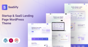 SaaSify – Start- und SaaS -Landungspage WordPress -Thema