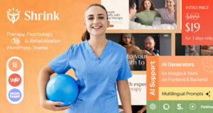 Shrink – Therapie, Psychologie & Rehabilitation WordPress -Thema