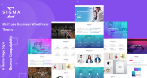 Sigma – Mehrzweck -WordPress -Thema