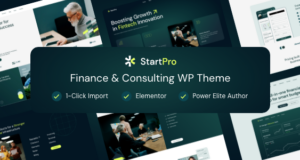StartPro – Finanz- und Beratung von WordPress -Thema
