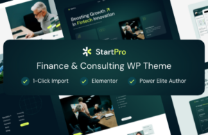 StartPro – Finanz- und Beratung von WordPress -Thema