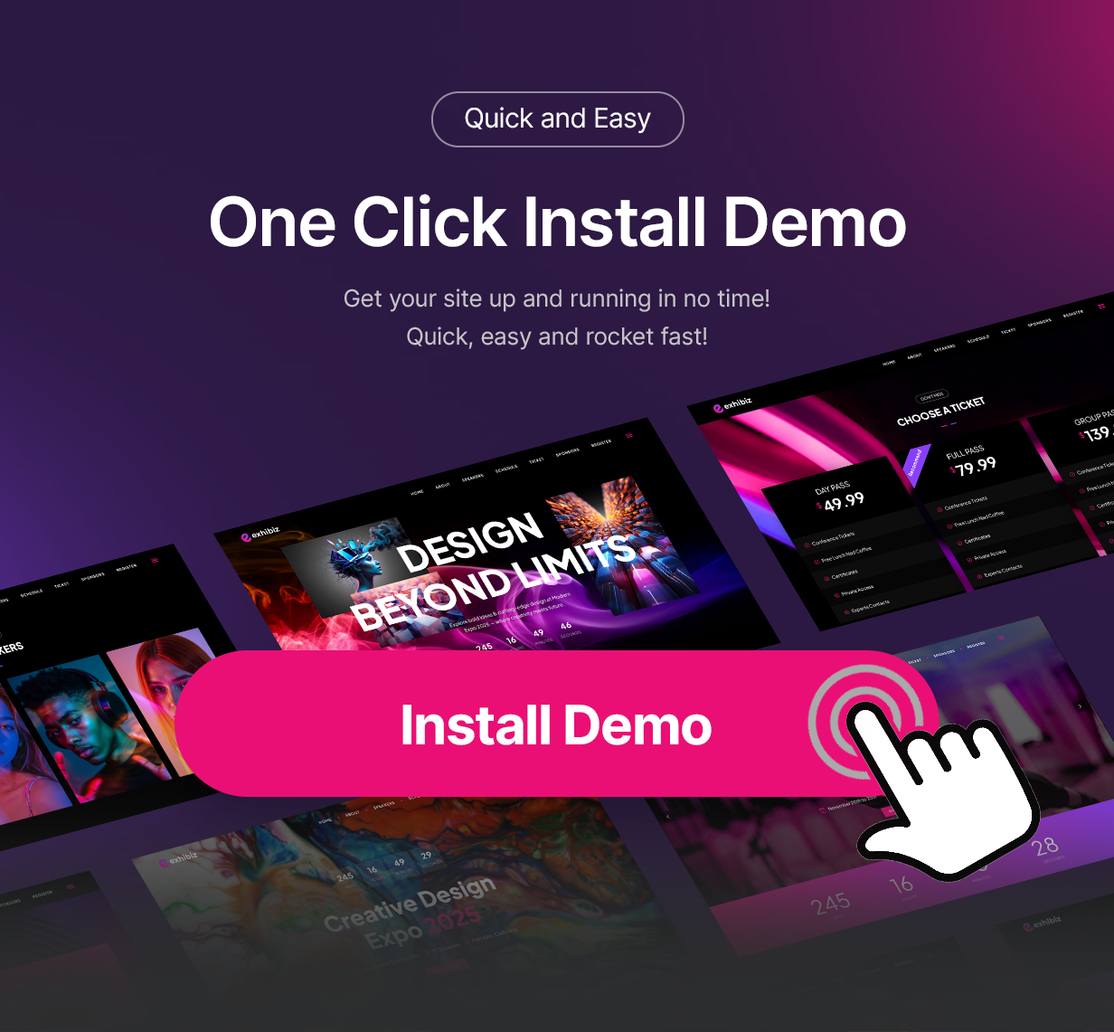 Ausstellung - Event, Konferenz und Meetup WordPress Theme - 4