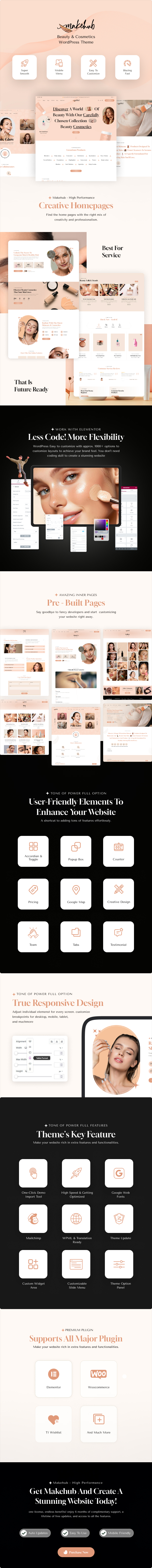 Makehub - Beauty & Cosmetics WordPress Theme - 1