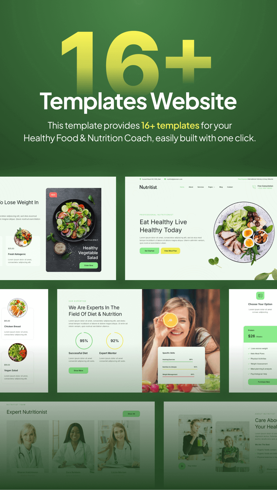 Ernährungswissenschaftler - Gesunde Lebensmittel- und Ernährungscoach FSE WordPress Thema - 5