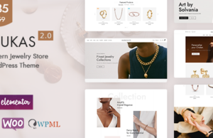 Alukas – modernes Juweliergeschäft WordPress -Thema