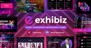 Ausstellung - Event, Konferenz und Meetup WordPress Vorlage