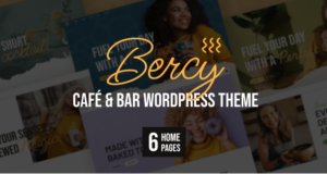 Bercy - Café & Bar WordPress Vorlage