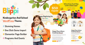 Blippi - Kinder Kindergarten WordPress Thema