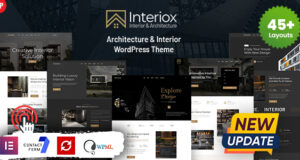 Interiox – Architektur & Interieur WordPress -Thema