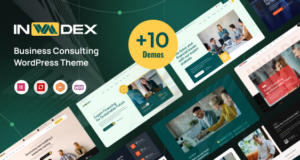 Invadex – Business Consulting WordPress Layout