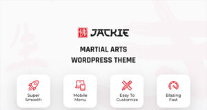 Jackie - Karate & Martial Arts School WordPress Thema
