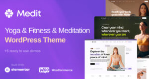 Medit – Yoga & Meditation WordPress -Thema