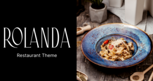 Rolanda - Restaurant WordPress Template