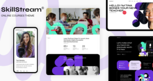 Skillstream - Online -Kurse und Bildung WordPress -Thema