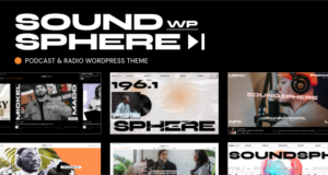 SoundsPhere - Podcast & Radio WordPress -Thema
