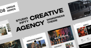 StudioFitty – Kreativagentur und Portfolio WordPress -Thema