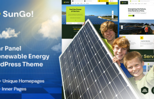 Sungo – Ökologie & Sonnenenergie WordPress -Thema
