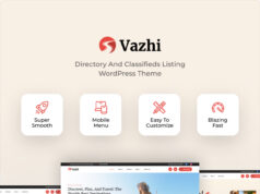 Vazhi - Verzeichnis und Klassifizierungen auflisten WordPress -Thema