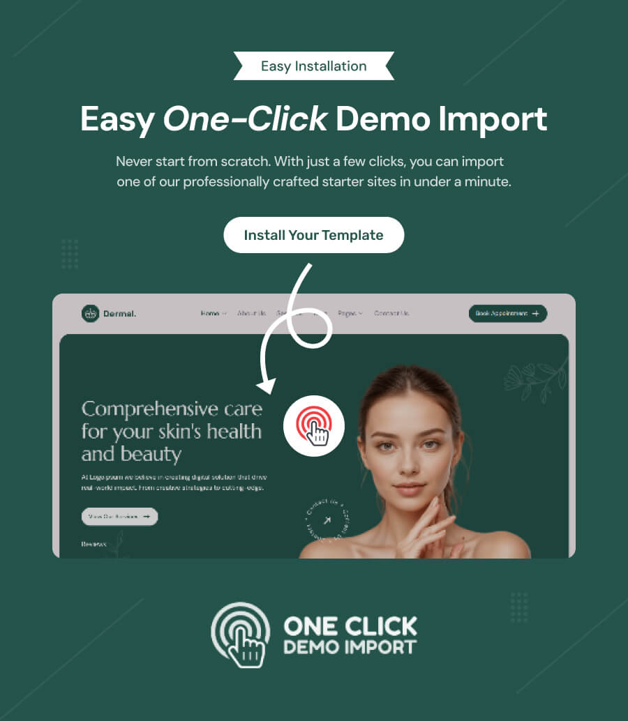 Dermal - Dermatologin und Kosmetologie Klinik WordPress -Thema - 5