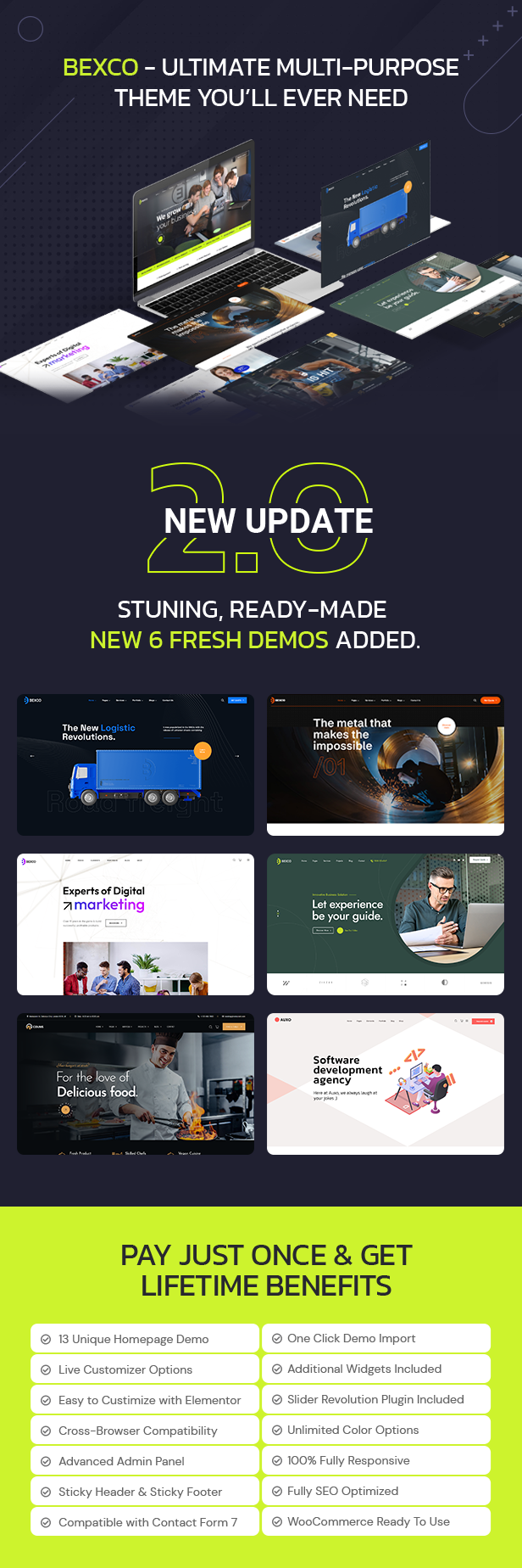 Bexco WordPress -Thema