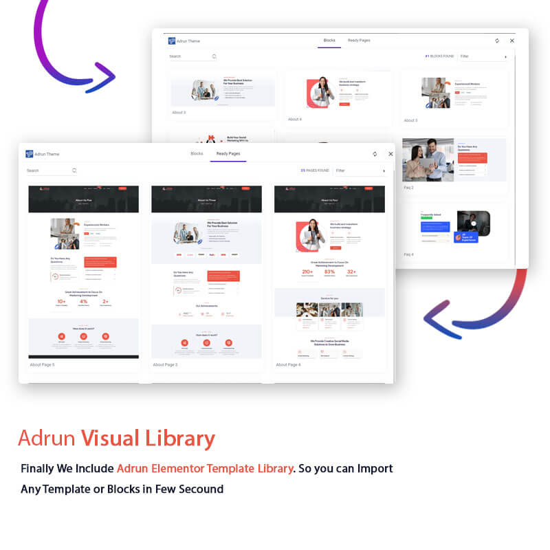Adrun - SEO & Marketing Agency WordPress Thema von Themepul