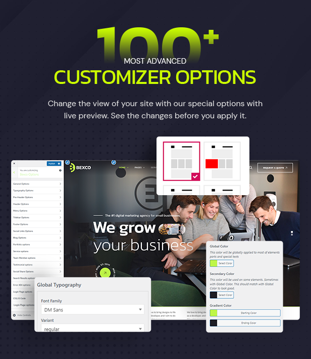Bexco WordPress -Thema