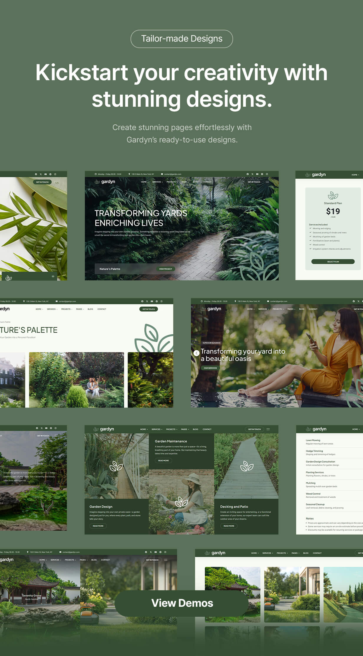 Gardyn - Garten- und Landschaftsgestaltung WordPress -Thema - 2