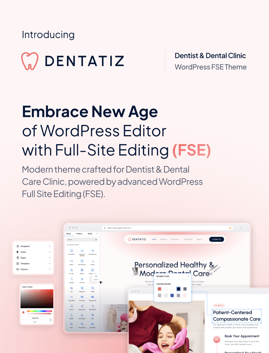 Dentatiz - Zahnarzt und Zahnpflegeklinik FSE WordPress Thema - 4