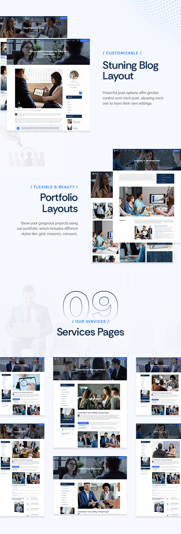 XHYRE WordPress -Thema