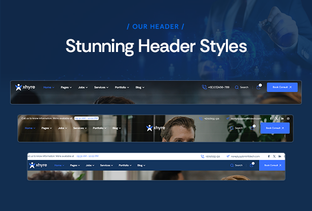 XHYRE WordPress -Thema