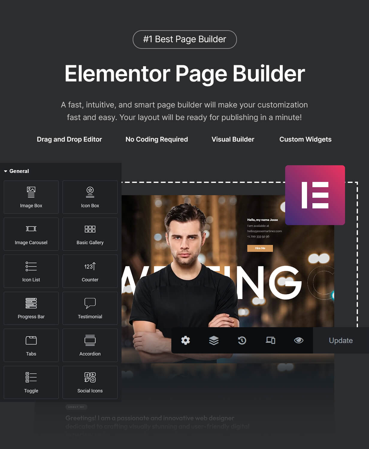 Joss - persönliches Portfolio WordPress -Thema - 7
