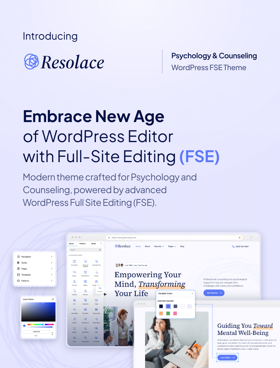 Resolace - Psychologie & Beratung FSE WordPress Thema - 4