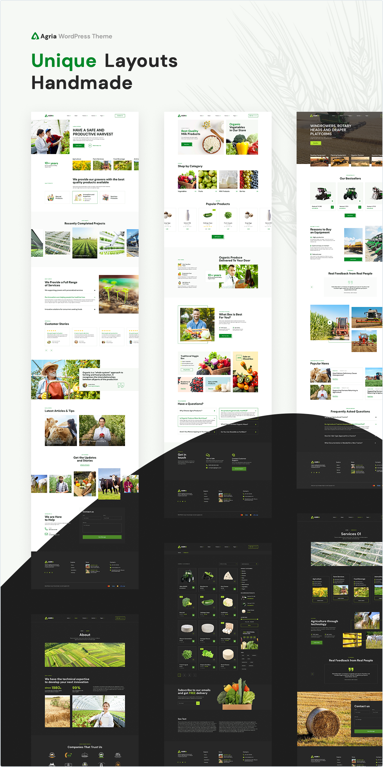 AGRIA - Landwirtschaft WordPress Thema - 7