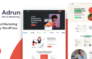 ADRUN – SEO & Marketing Agency WordPress Thema
