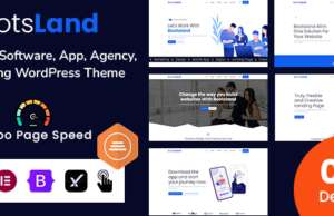 Bootsland – SaaS, Software, Agentur, App WordPress -Thema