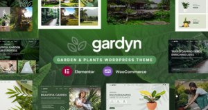 Gardyn – Garten- und Landschaftsgestaltung WordPress -Thema